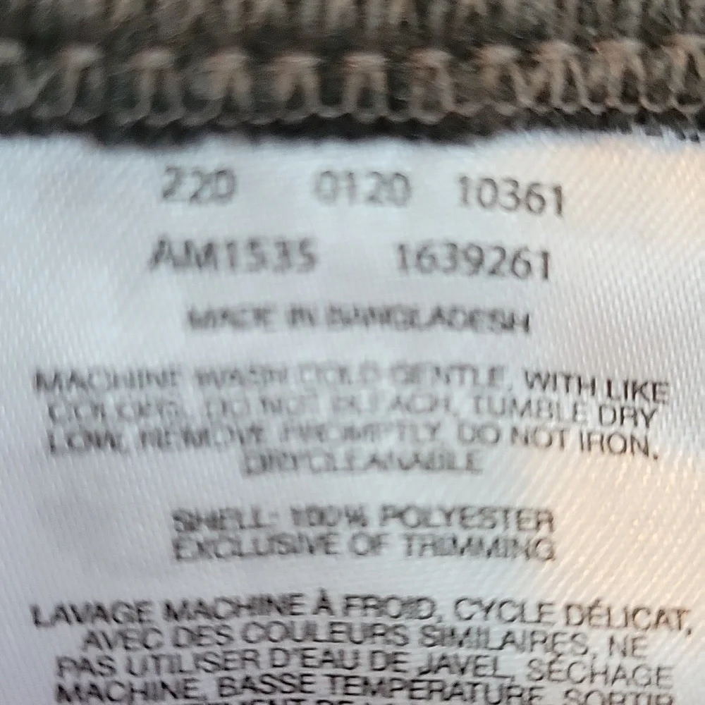 COLUMBIA XL grey fleece zip vest